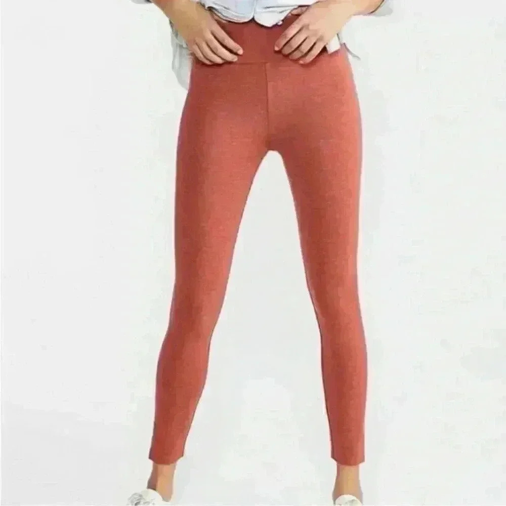 Lou & Grey for LOFT Women’s Pull On Back Pockets Pointe Legging Pants Size L